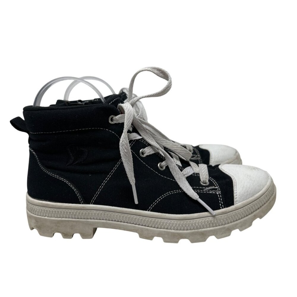 Skechers Girls Roadies True Roots Hi Shoe Zip and Lace Close Size 5